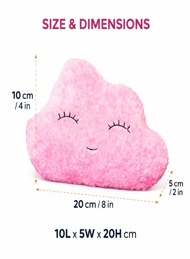 Humpy Hare Star Plush Cloud Pillow Toy| Cot Cushion & Playtime Soft Toy for Kids, Children, and Babies | Stuffed Plush Pillow | Baby Pink |Pack of 1 - Image 2